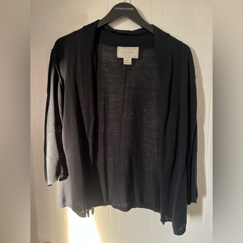 Brochu Walker Linen-Cotton Cardigan